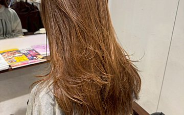 ハイライトとレイヤーでこなれ感up♪♪