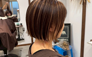 ハイライト×ボブ相性抜群です◎