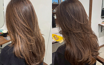 巻かなくても可愛い。大人レイヤー*