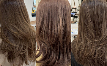 ずっと人気の透明感たっぷり中明度カラー◎